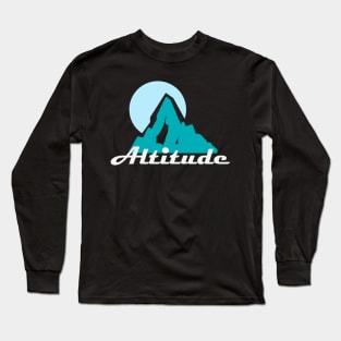 Altitude - Retro Hiking Long Sleeve T-Shirt